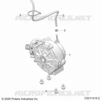 SYSTÃˆME DE TRANSMISSION, FRONT GEARCASE MOUNTING
