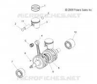 PISTON ET VILEBREQUIN