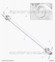 SYSTÃˆME DE TRANSMISSION, FRONT PROP SHAFT