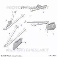 SUSPENSION AVANT A-ARMS