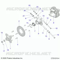 SUSPENSION, PORTE BAGAGES ARRIERE