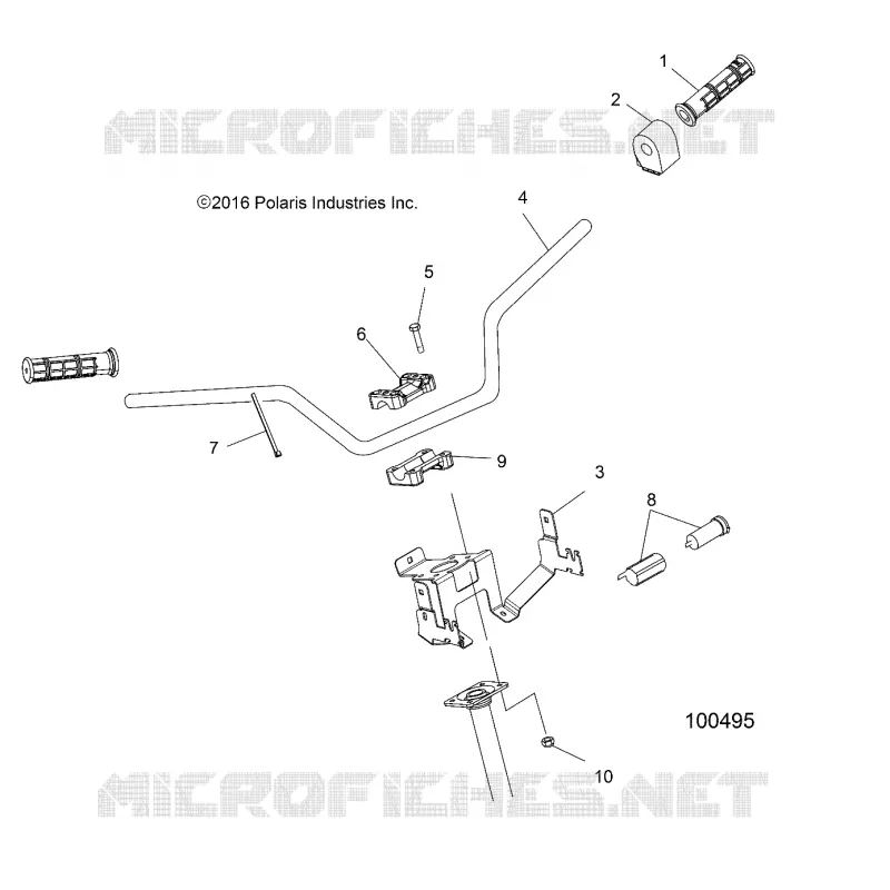 STEERING, GUIDON ET COMMODOS