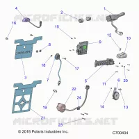 ELECTRICITE COMPONENTS, AND LICENSE PLATE