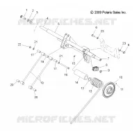 SUSPENSION, BRAS DE SUSPENSION ARRIERE