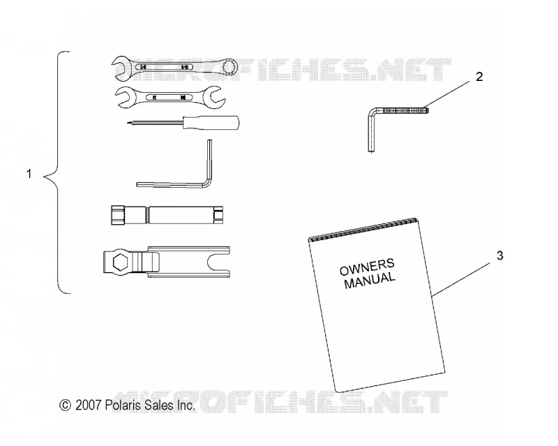 OUTILS and MANUEL DU PROPRIETAIRE