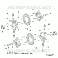 SUSPENSION AVANT HUB