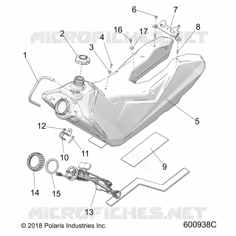 SYSTÃˆME D'ALIMENTATION, FUEL TANK ASM.
