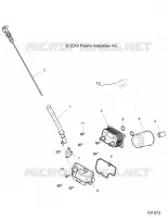 ENGINE, DIPSTICK AND FILTRE A HUILE