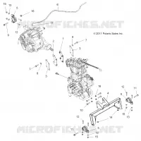 MOTEUR, MOTEUR AND SUPPORT TRANSMISSION