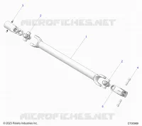 SYSTÃˆME DE TRANSMISSION, FRONT PROP SHAFT