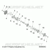 SYSTÈME DE TRANSMISSION, JACKSHAFT AND BRAKE DISC