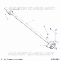 SYSTÃˆME DE TRANSMISSION, REAR PROP SHAFT