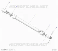 SYSTÃˆME DE TRANSMISSION, FRONT PROP SHAFT
