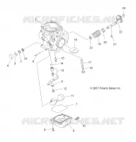 MOTEUR, CARBURATEUR, LOWER