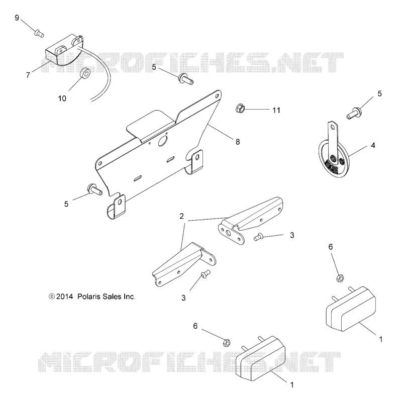 ELECTRICITE, TURN SIGNALS, HORN AND LICENSE PLATE LIGHT