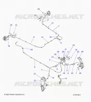 BRAKES, BRAKE LINES AND MAITRE CYLINDRE