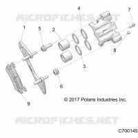 FREIN ARRIERE CALIPER