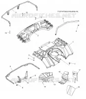 CARROSSERIE ARRIERE CAB AND REAR RACK