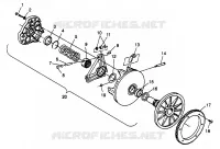 EMBRAYAGE DE TRANSMISSION XLT TOURING 0973357 AND EUROPEAN XLT TOURING E973357 (4937723772C001)