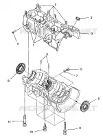CARTERS MOTEUR ASSEMBLY 440 / 0930760 and 440 SKS / 0930560 (4922932293028A)