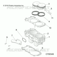 CYLINDRE AND PISTON