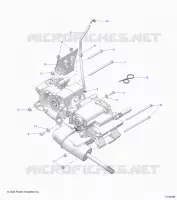 SYSTÃˆME DE TRANSMISSION, MAIN GEARCASE MOUNTING