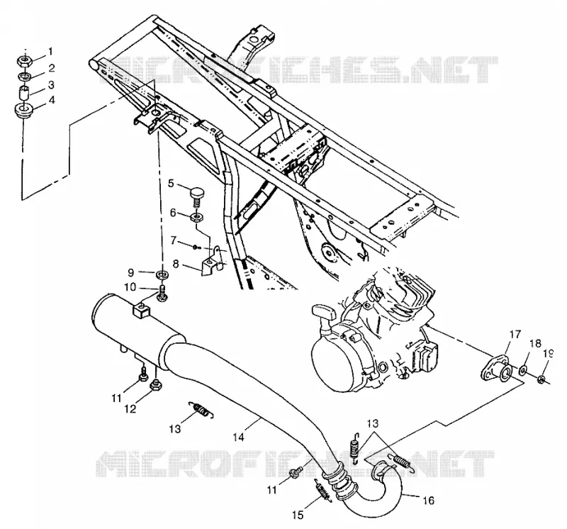 ECHAPPEMENT XPLORER 300 W97CC28C (4939813981A013)