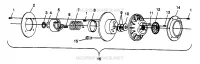EMBRAYAGE DE TRANSMISSION XLT TOURING  0973357 AND EUROPEAN XLT TOURING  E973357 (4937723772C002)
