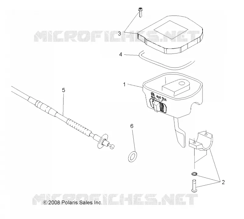 DIRECTION, INSTRUMENTS, ACCELERATEUR ASM. AND CABLE