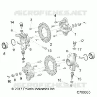 SUSPENSION AVANT HUB