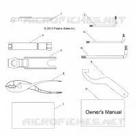 REFERENCES, TOOL KIT AND MANUEL DU PROPRIETAIRES