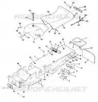 CHASSIS AND SIEGE INDY LITE/STAR LITE (4921332133001A)