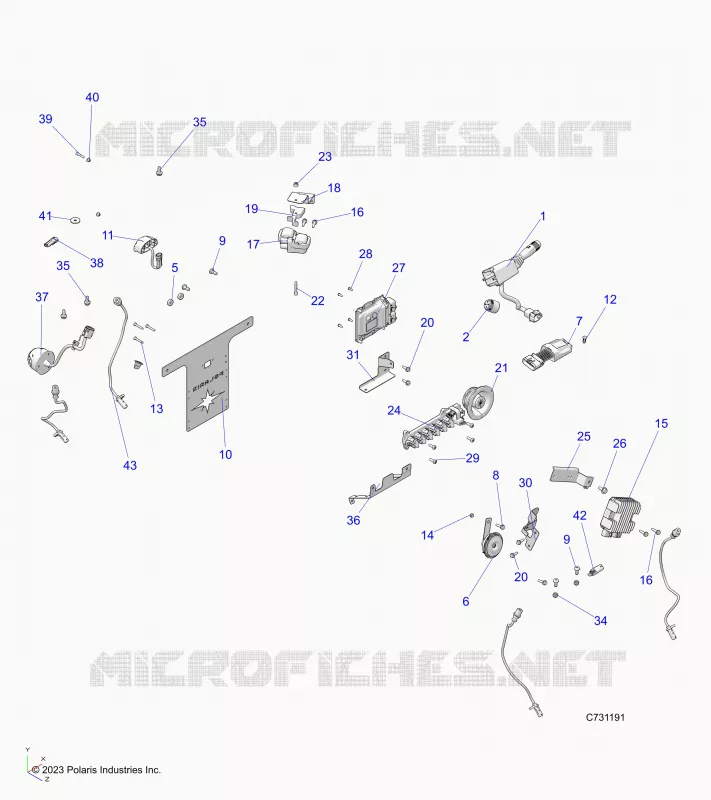 ELECTRICITE, WIRE HARNESS COMPONENTS, AND LICENSE PLATE