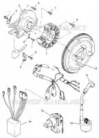 STATOR ASSEMBLY XPLORER 400L W969140 (4935983598D006)