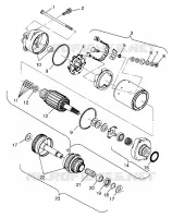 DEMARREUR HURRICANE B974473 and Intl. HURRICANE I974473 (4941044104C007)