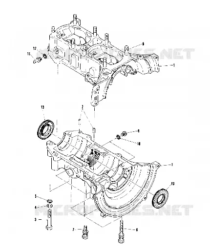 CARTERS MOTEUR (TRAIL) (4909500950027A)