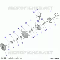SYSTÃˆME DE TRANSMISSION, PRIMARY CLUTCH