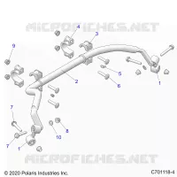 SUSPENSION, REAR BARRE STABILISATRICE