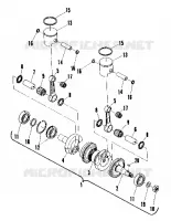 PISTON AND VILEBREQUIN (400) (4910941094035A)