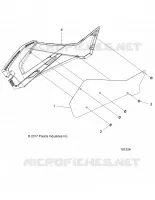 CARENAGE LATERAL DROIT 2 UP