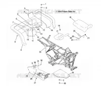 HABITACLE ARRIERE and SIEGE