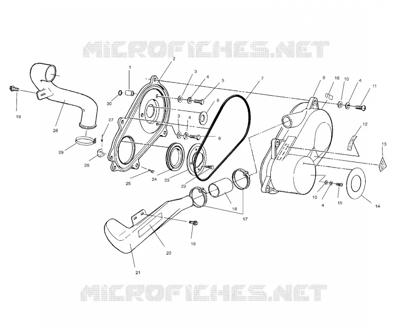 COUVERCLE D'EMBRAYAGE ASSEMBLY