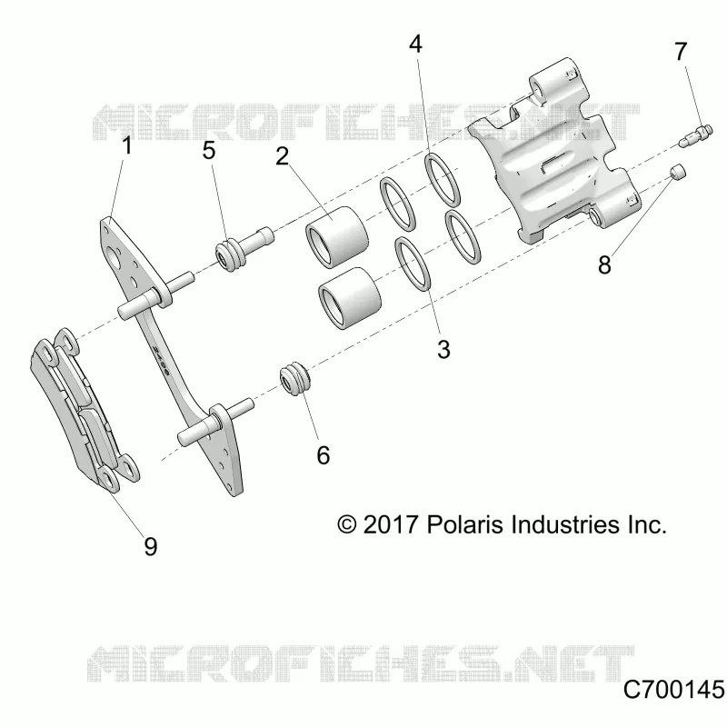 FREIN ARRIERE CALIPER