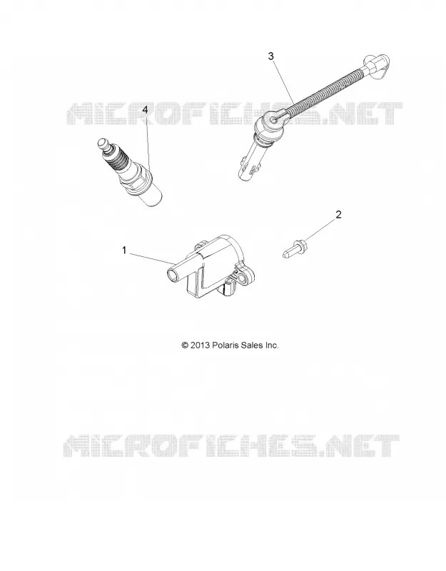 ELECTRICITE, IGNITION COIL, WIRE AND SPARK PLUG