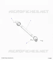 SYSTÃˆME DE TRANSMISSION, REAR PROP SHAFT