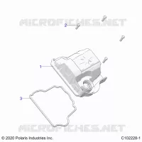 ENGINE, COUVERCLE SOUPAPE