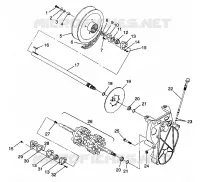 SYSTÈME DE TRANSMISSION  XLT LTD 0973756 AND EUROPEAN XLT LTD E973756 (4937793779B007)