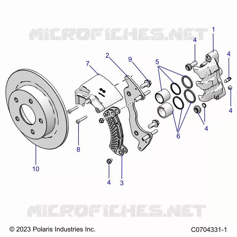 FREIN AVANT CALIPER