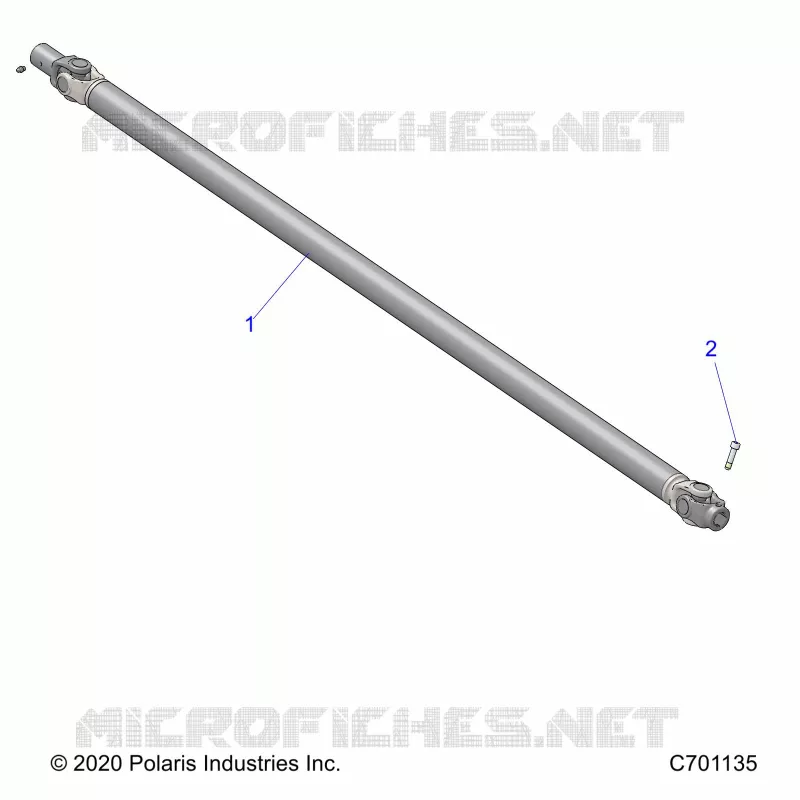 SYSTÃˆME DE TRANSMISSION, FRONT PROP SHAFT