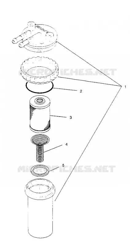 VIDANGE ASSEMBLY SL 750 B954070 (4930523052C008)